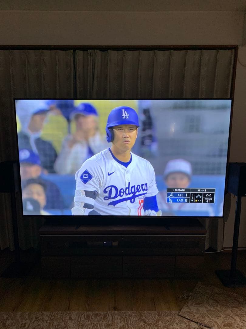 TEES 85v型液晶テレビ　fire tv stick HD付き※引取or輸送