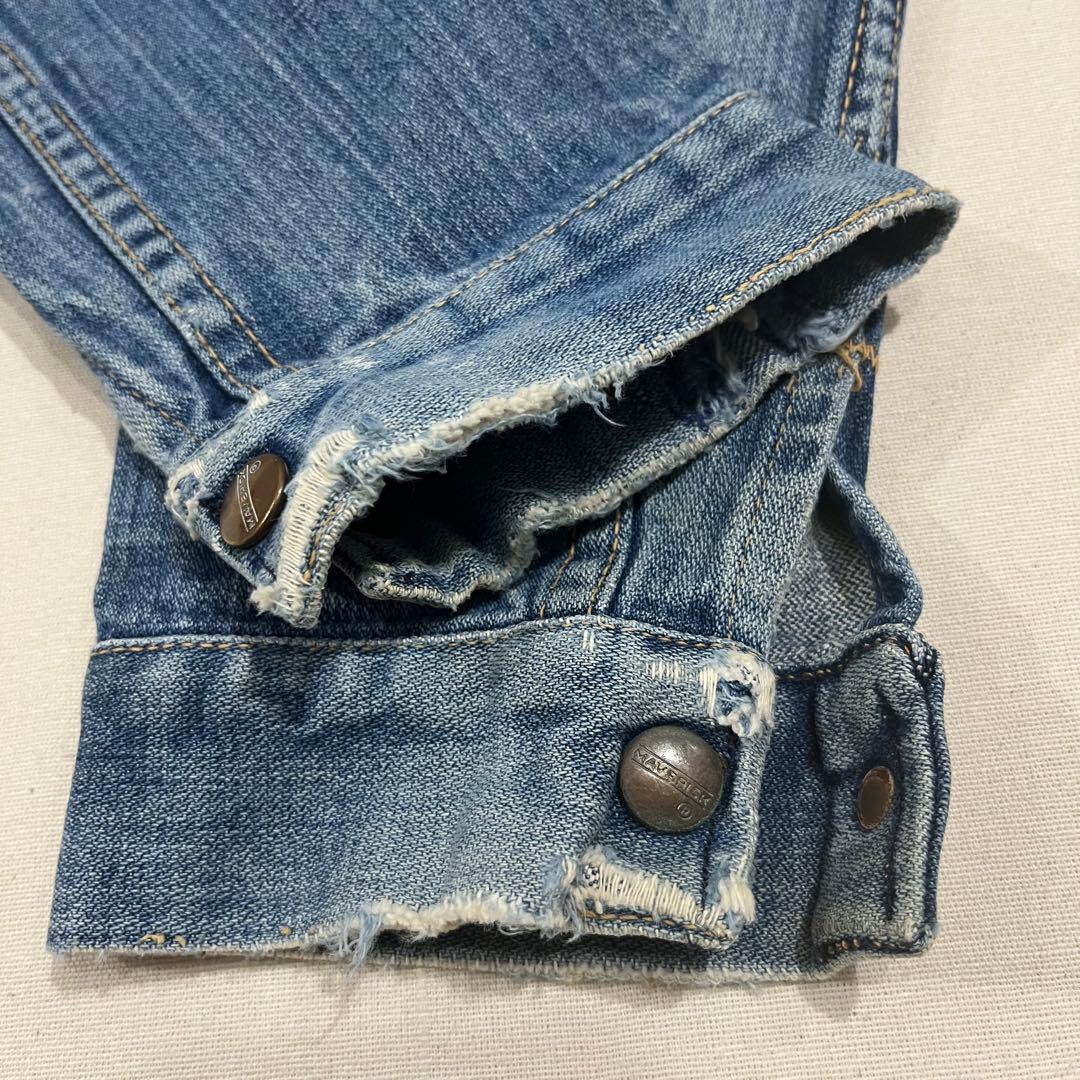色落ち良 70s Marverick デニム ジャケット USA