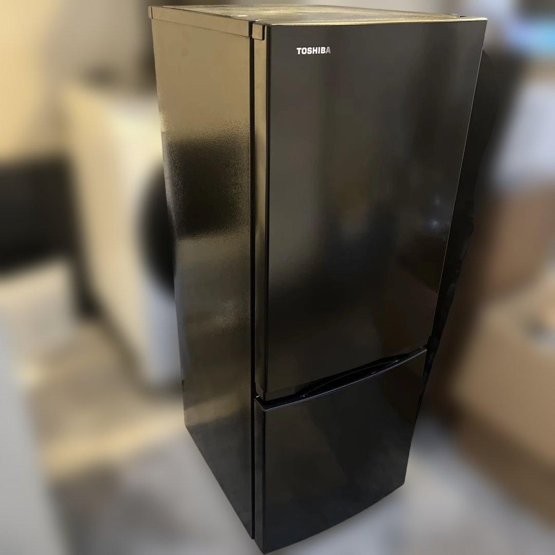 ほぼ新品2023年製/ブラック/TOSHIBA/冷蔵庫！/大特価/