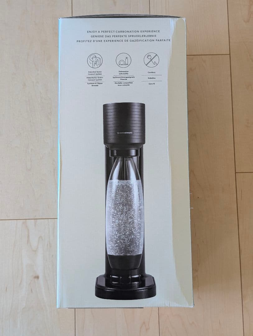 sodastream GAIA 炭酸水メーカー ブラック