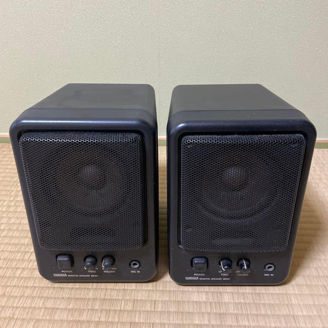 YAMAHA (MS 101)ブラック スピーカー2個