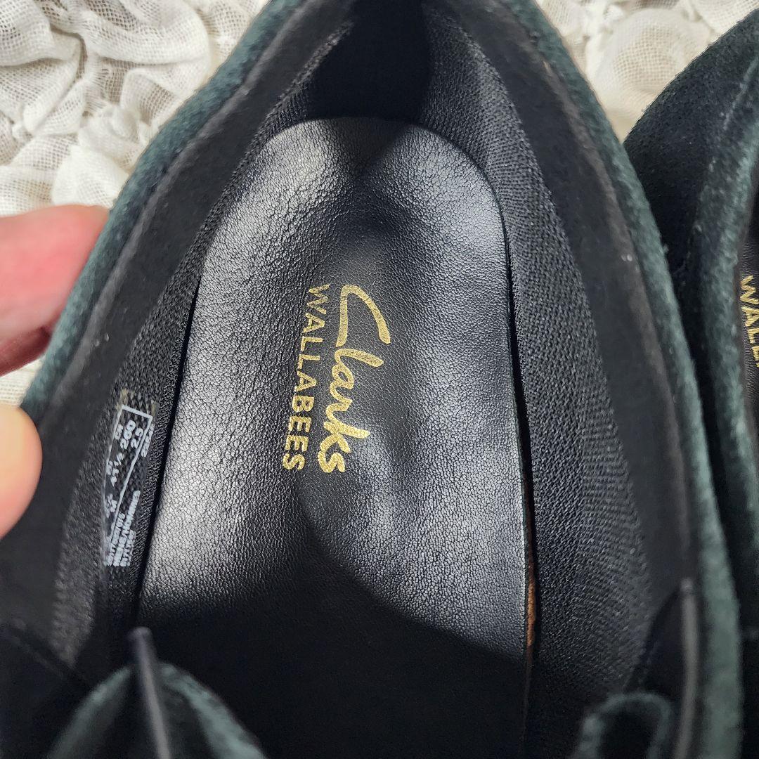 宇婆クラークス ワラビー エボ ウォータープルーフ スエード