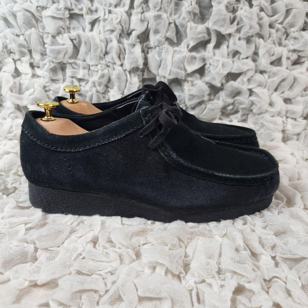 宇婆クラークス ワラビー エボ ウォータープルーフ スエード