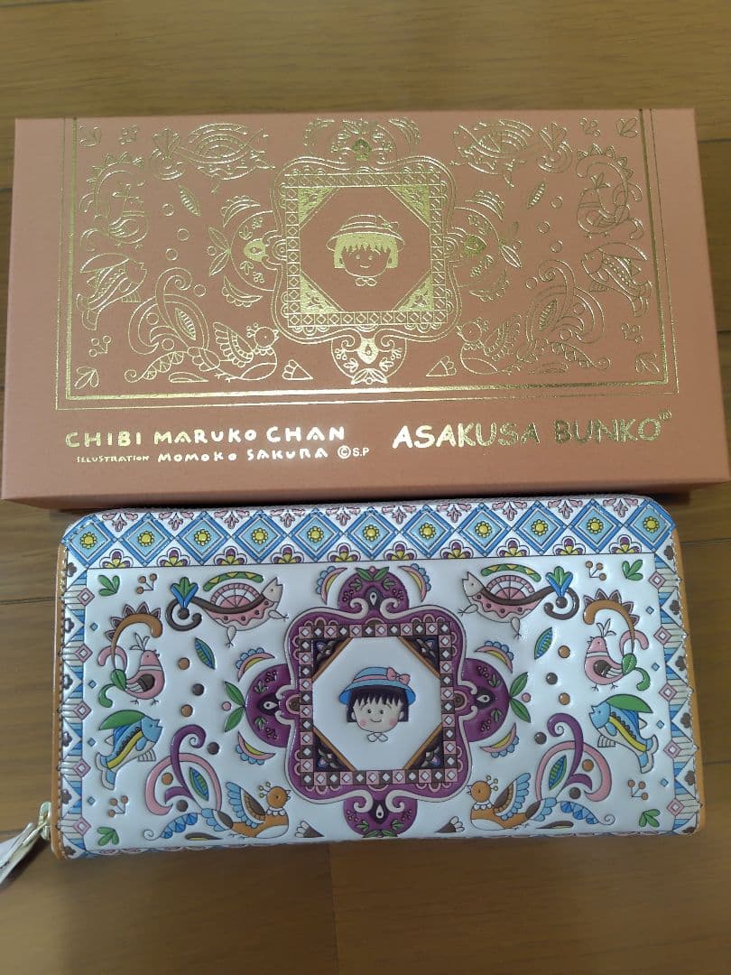 浅草文庫　ちびまる子ちゃん　長財布