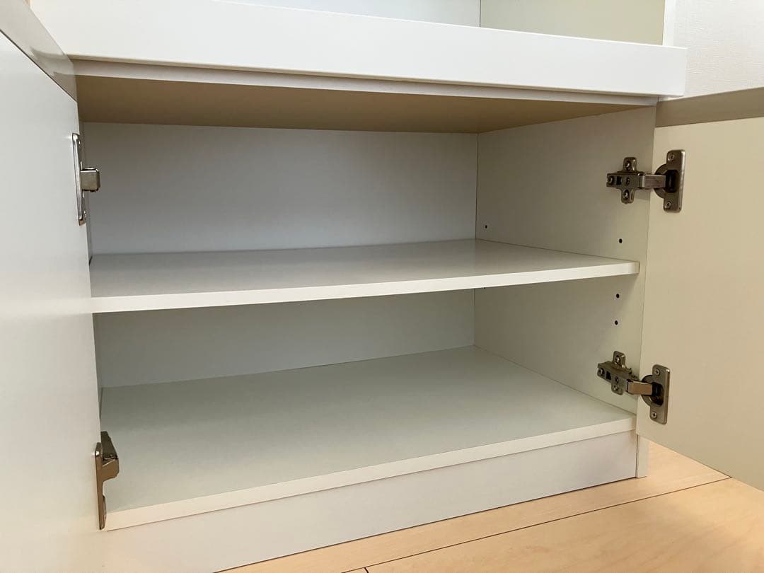 ニトリ レンジ台 フォルムN RE9060WH ホワイト キッチン収納