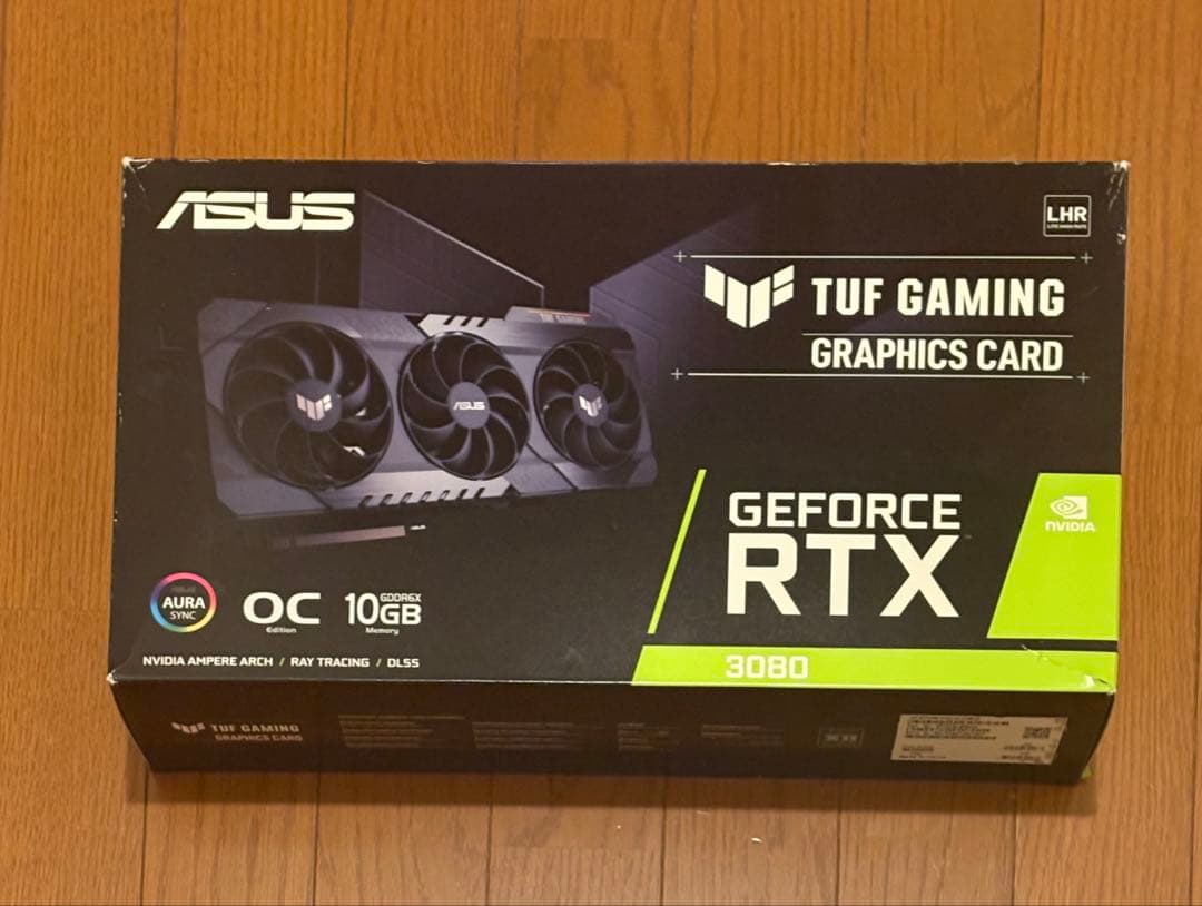 貴重です！OC版ASUS TUF GAMING RTX 3080 O10GB