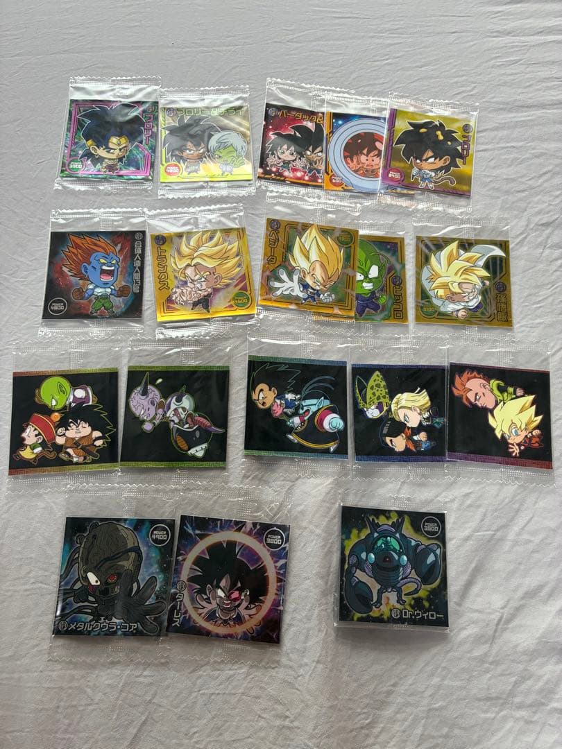 ドラゴンボールウエハース　シール　まとめ売り　SEC キラカード　引退品