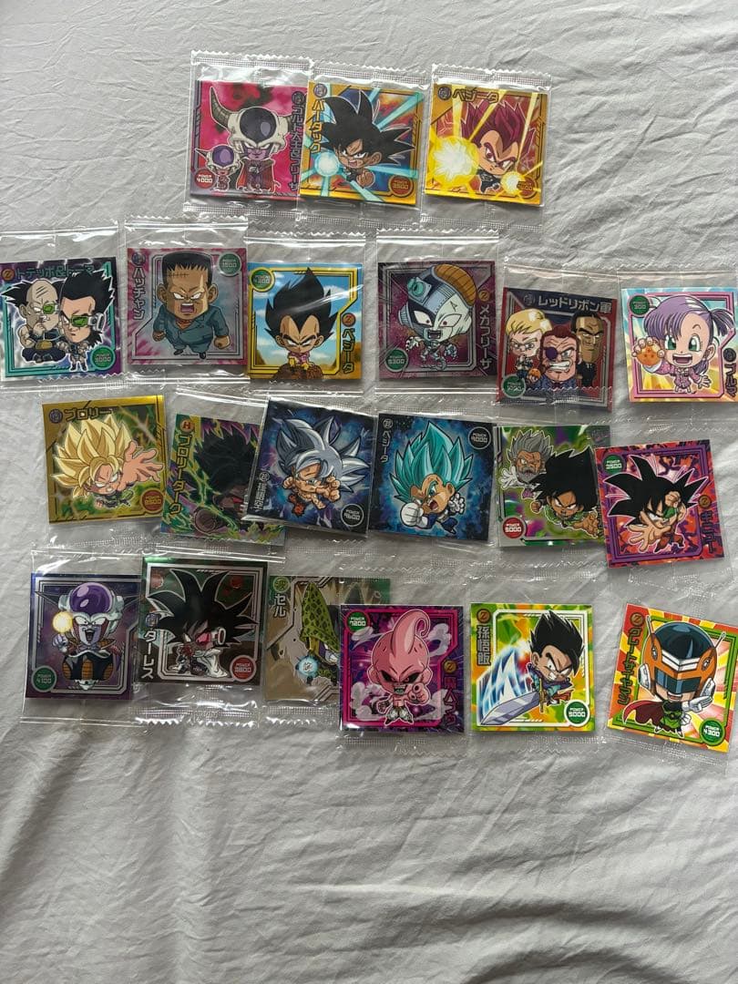 ドラゴンボールウエハース　シール　まとめ売り　SEC キラカード　引退品