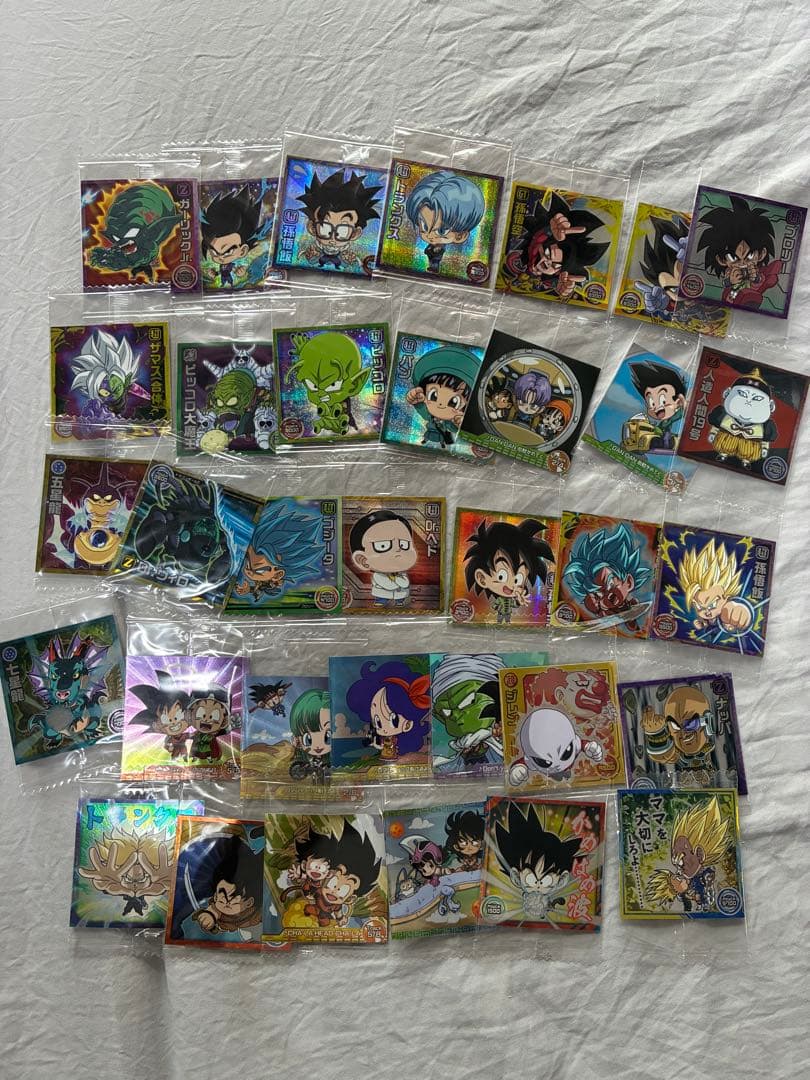 ドラゴンボールウエハース　シール　まとめ売り　SEC キラカード　引退品