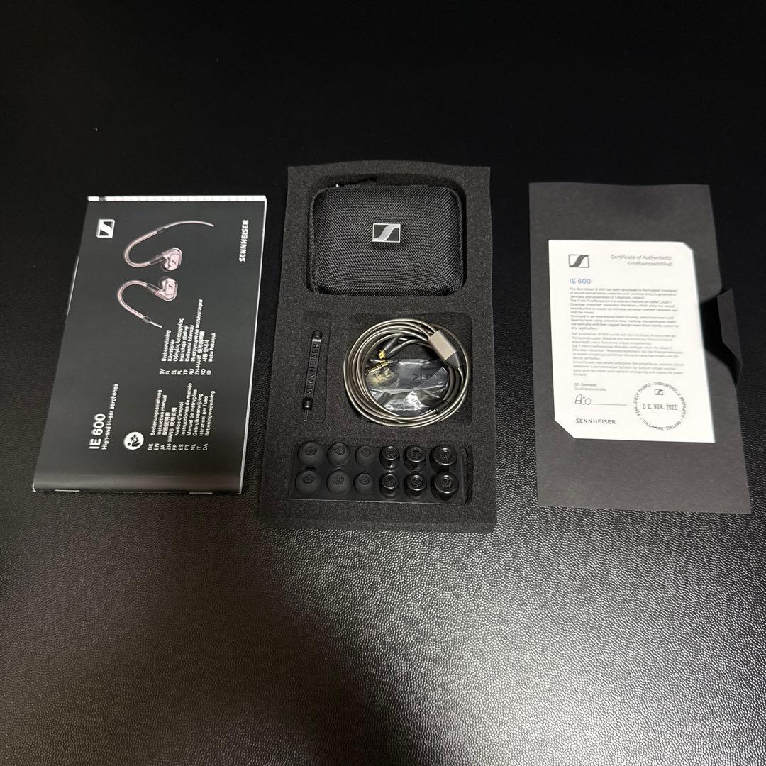 Sennheiser IE 600 イヤホン　ゼンハイザー