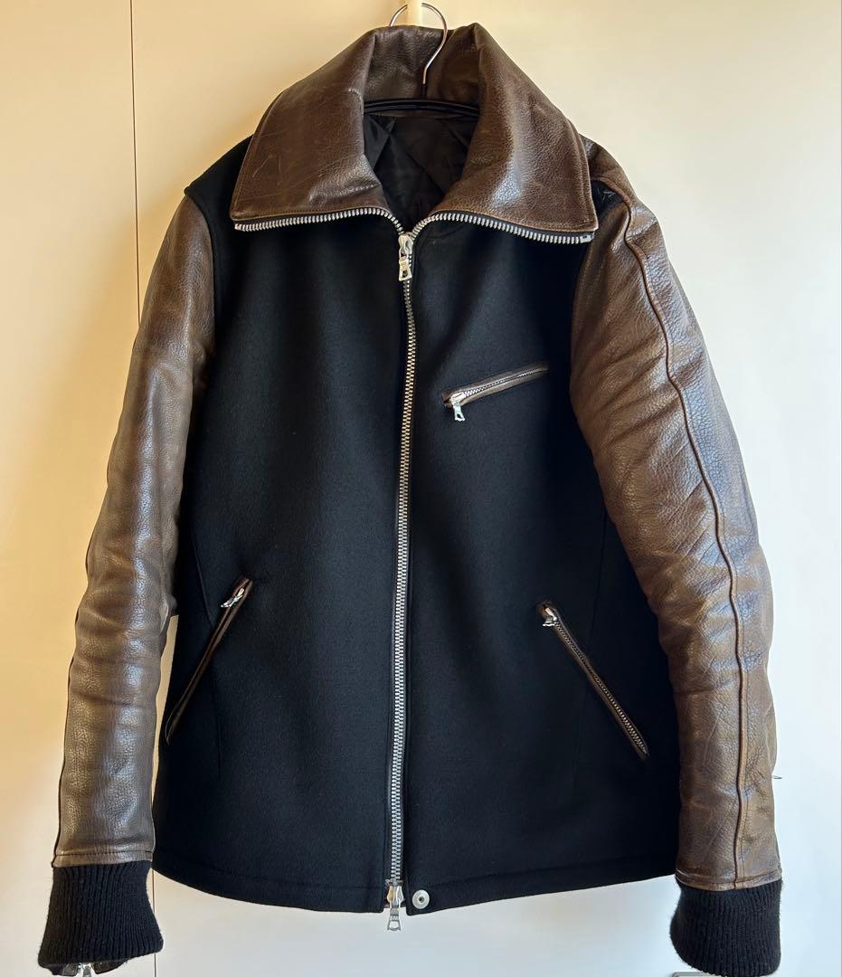 最終値下げ！BACKLASH スタジャン　バッファローレザー