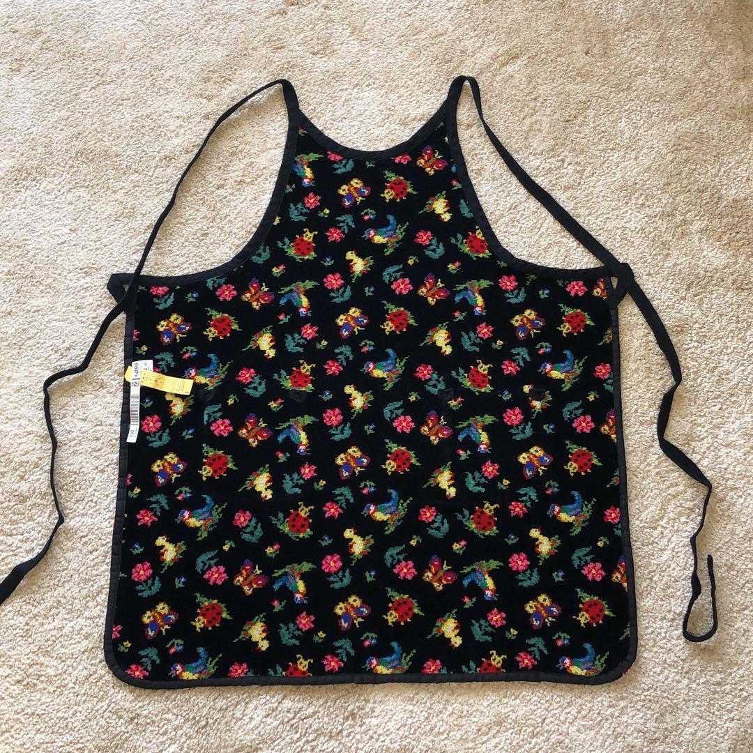 フェイラー　ハイジ　エプロン　ブラック