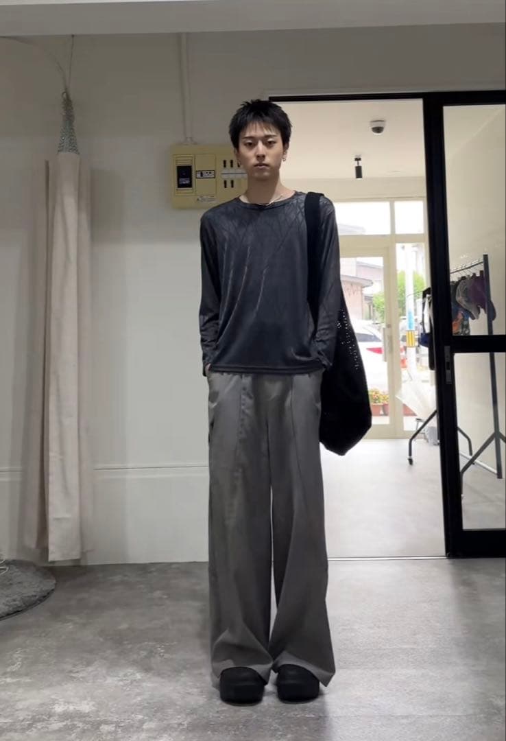 GOAT ESSENCE TUCK WIDE PANTS スラックス　サイズ2