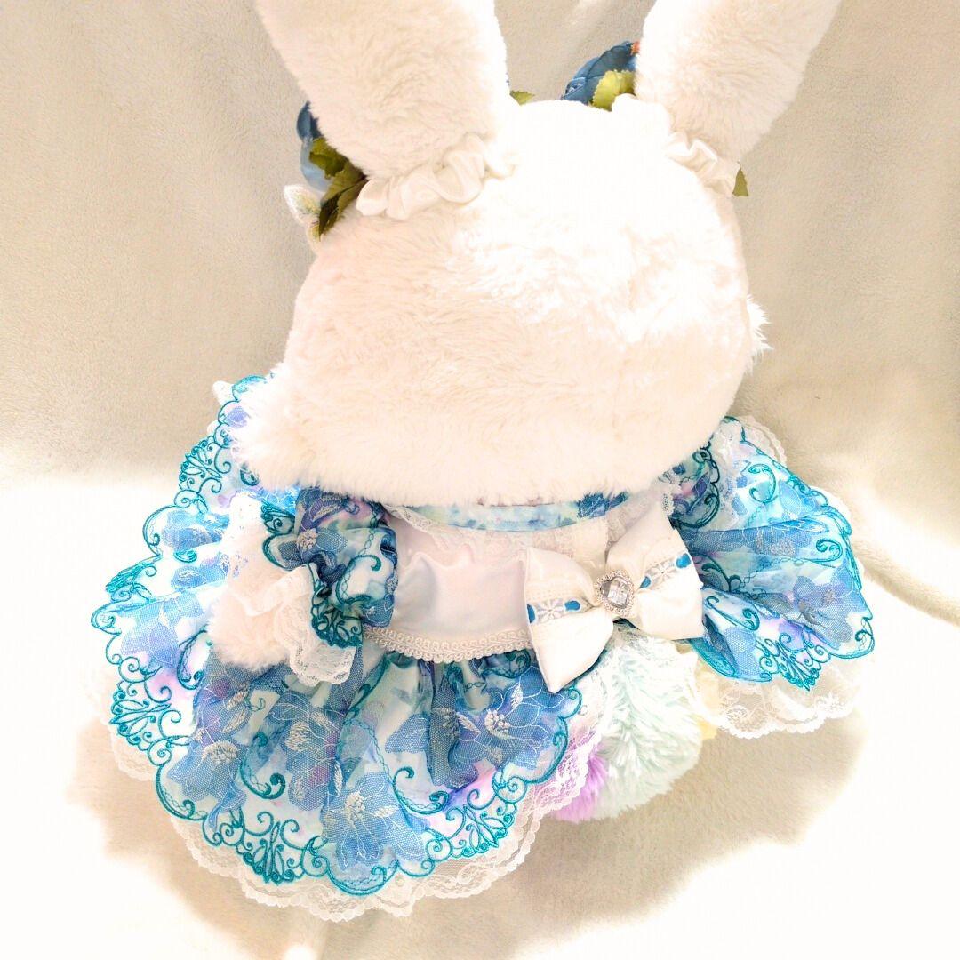 ウィッシュミーメルコスチューム　メルメルドール　銀糸のキラキラコスチューム917