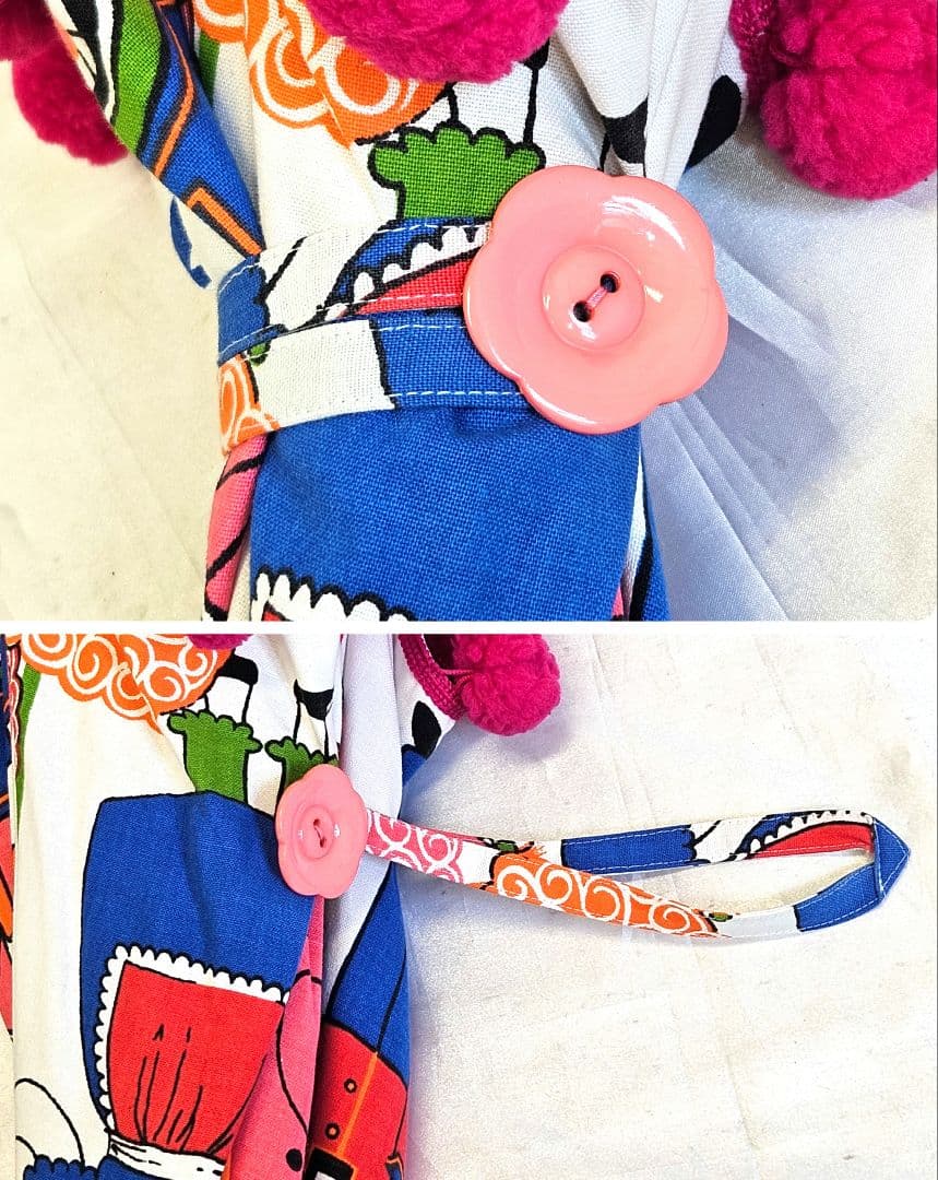 希少　nuts　ナッツ　長傘　日傘　ポップ　カラフル　レトロ　ヴィンテージ