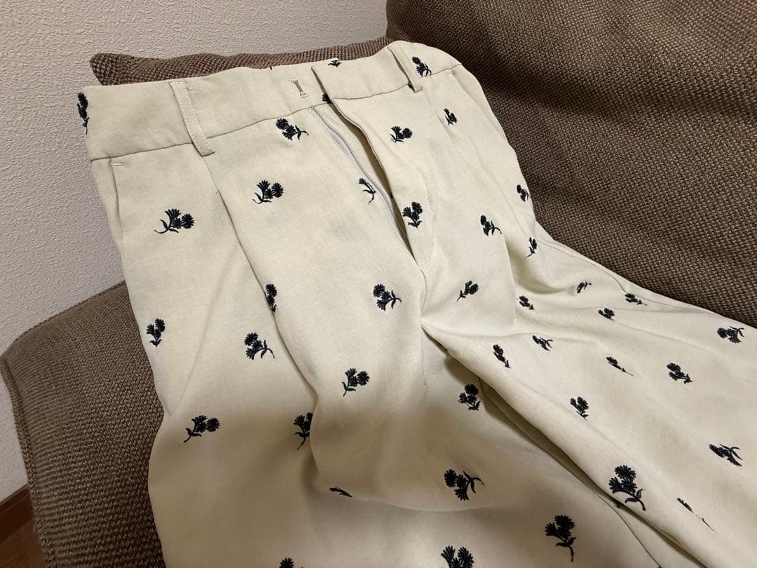 MACHATT☆エンブロイダリーワイドパンツ☆訳あり☆マチャット