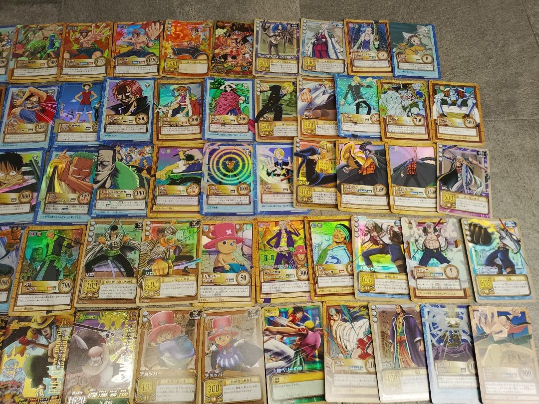 ワンピース ハイパーバトル他カードダス　全てキラ 69枚 大量　まとめセット