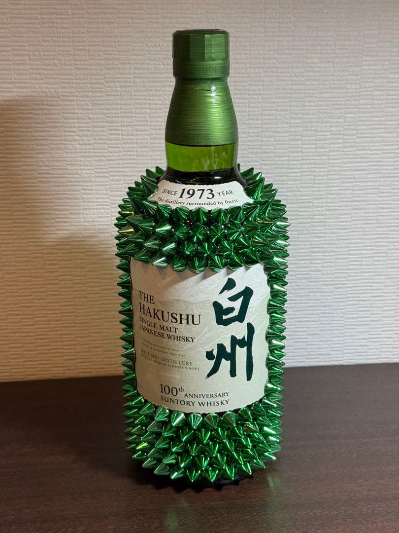 ハ*ロ様 白州 100周年記念シングルモルトウイスキーデコレーションボトル