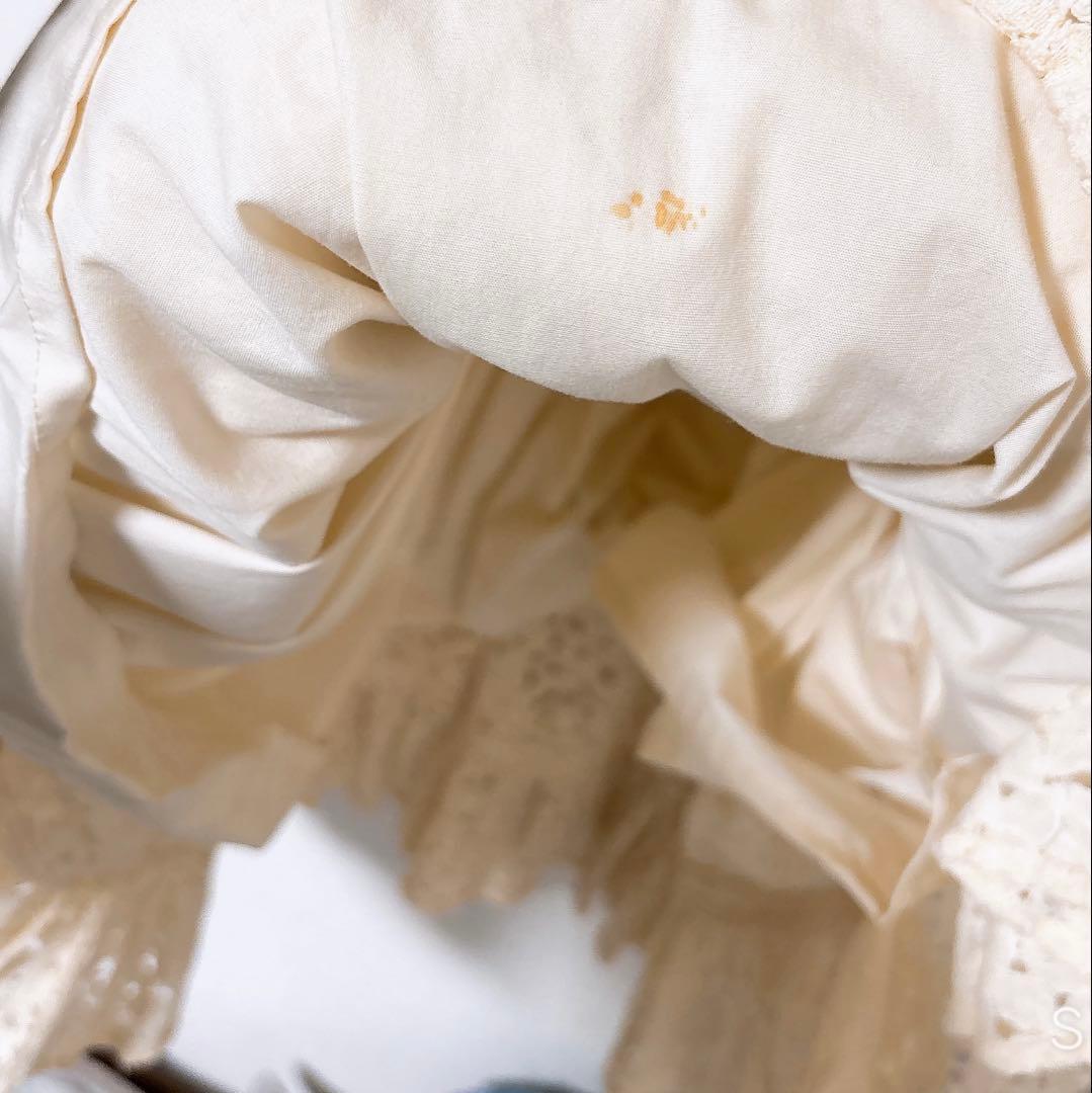 victorian maidenエプロンフリルドレスJSKアイボリー