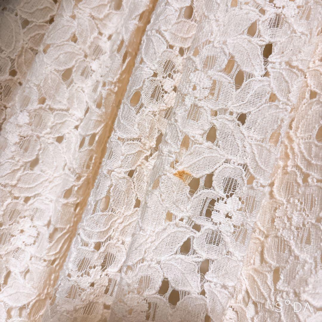 victorian maidenエプロンフリルドレスJSKアイボリー