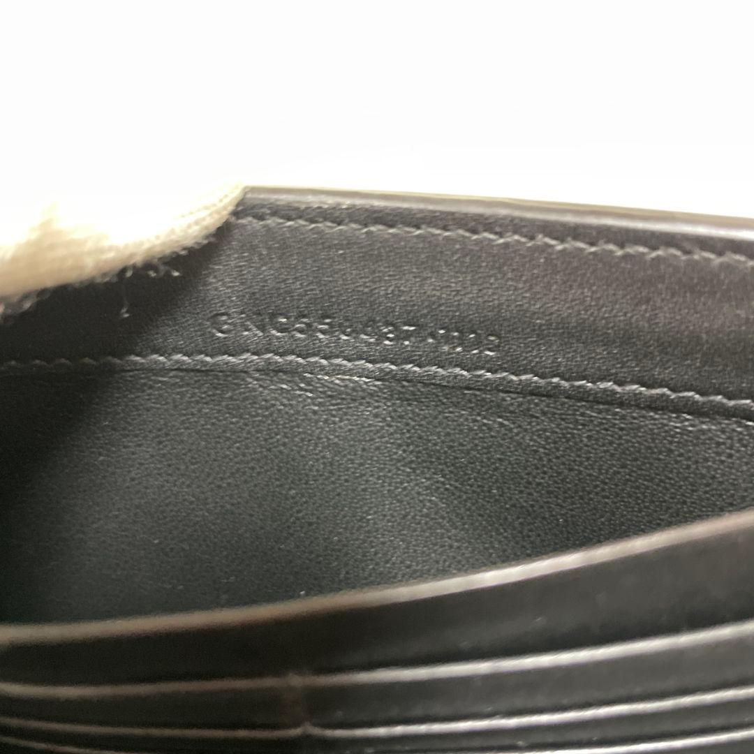 SAINT LAURENT　サンローラン　長財布　ブラック　クロコ　極美品‼️