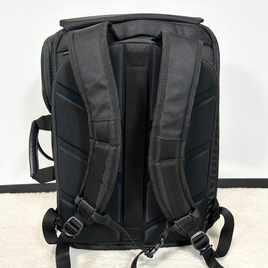 美品❗️SUPER CONSUMER かわるビジネスリュック　2way 黒