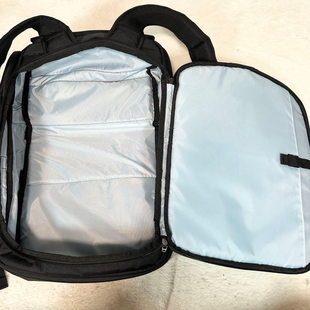 美品❗️SUPER CONSUMER かわるビジネスリュック　2way 黒