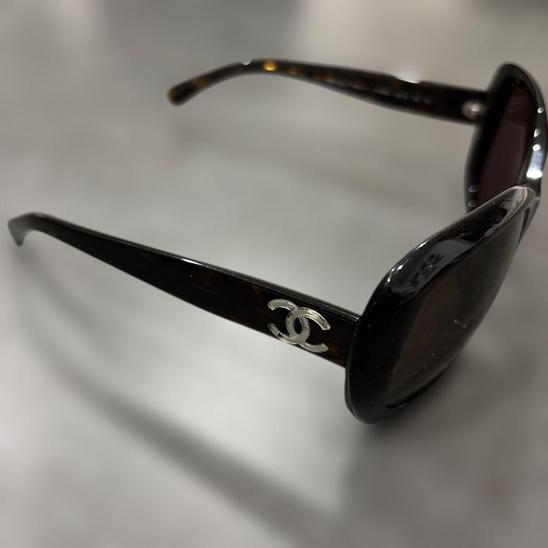 CHANEL　シャネル　サングラス　べっ甲　ココマーク　5183-A