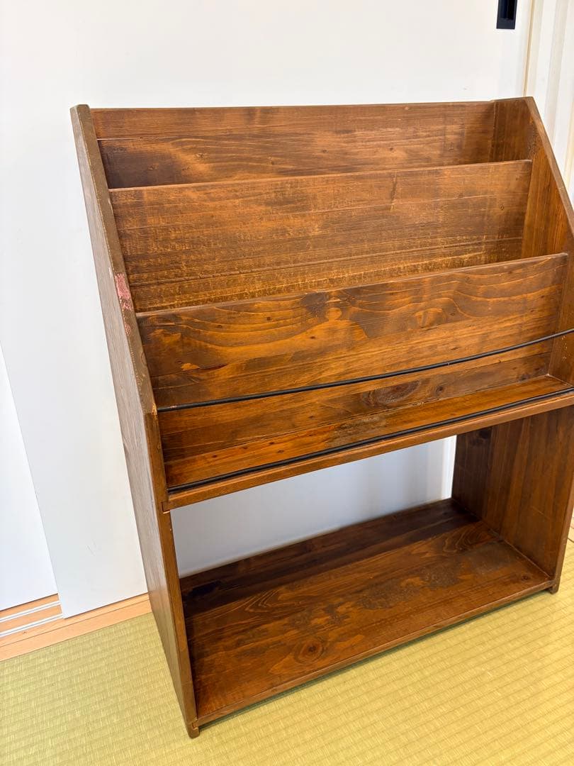 nico and … ニコアンド マガジンラック 本棚 絵本棚