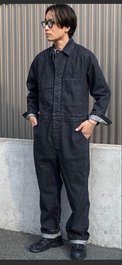 JOHNBULL 12オンスデニムオールインワン