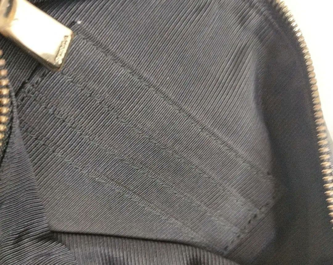 美品 フルラ ソフィー 2way ショルダーバッグ ブラック ハンド 金具ポーチ