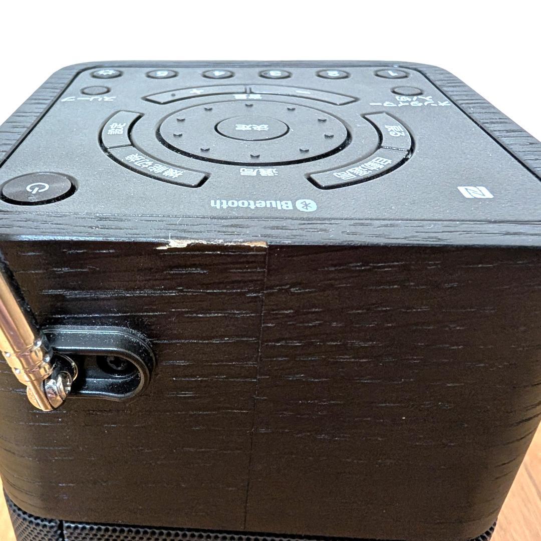 【ラジオ付き】ソニー Bluetoothスピーカー SRF-V1BT 黒