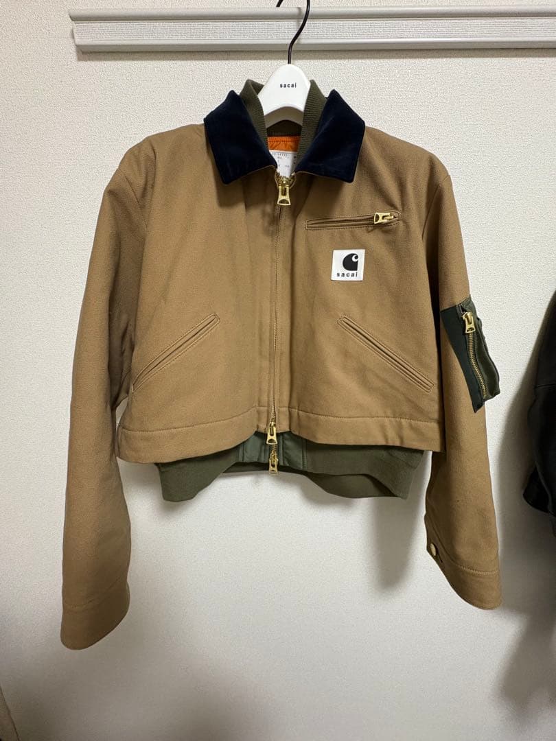 SACAI Carhartt デトロイトJKT サイズ2