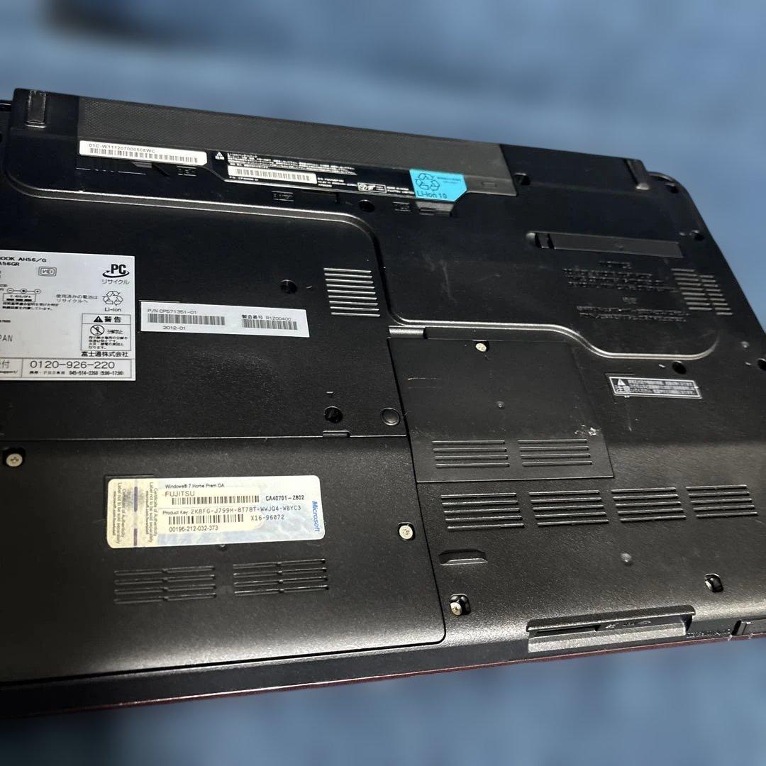 Fujitsu LIFEBOOK レッドノートPC