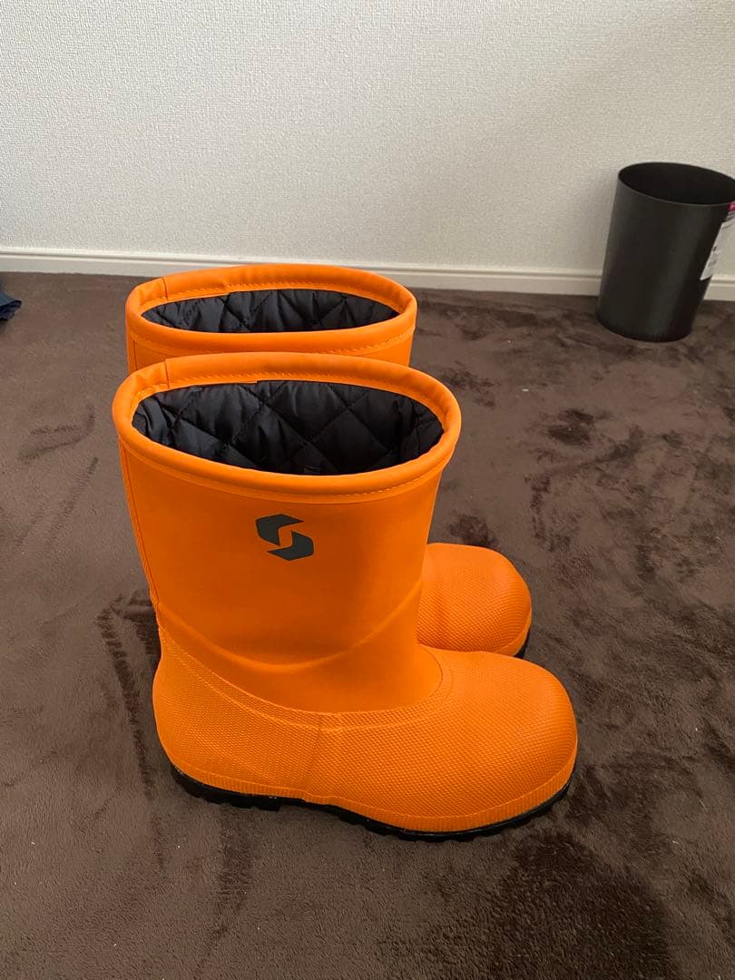 冷蔵庫長靴 -60度 26.0cm オレンジ シバタ工業 NR013