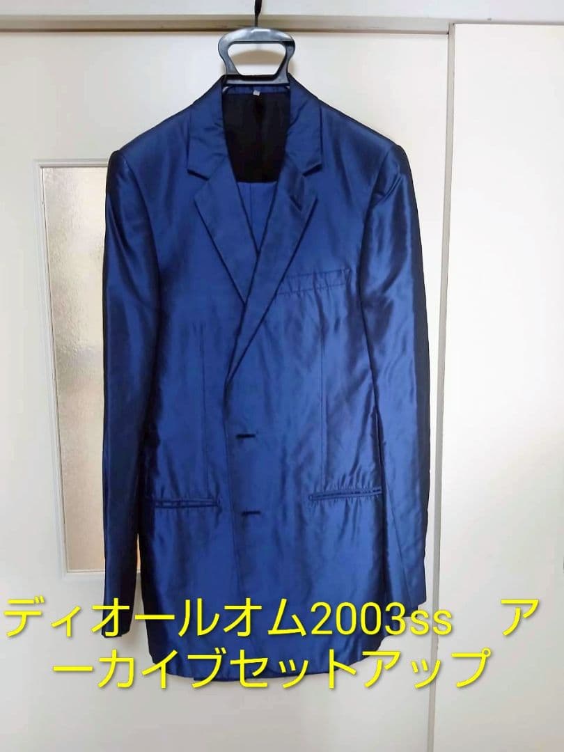 激レアアーカイブ　Dior homme 2003ssSUITS　JACKET