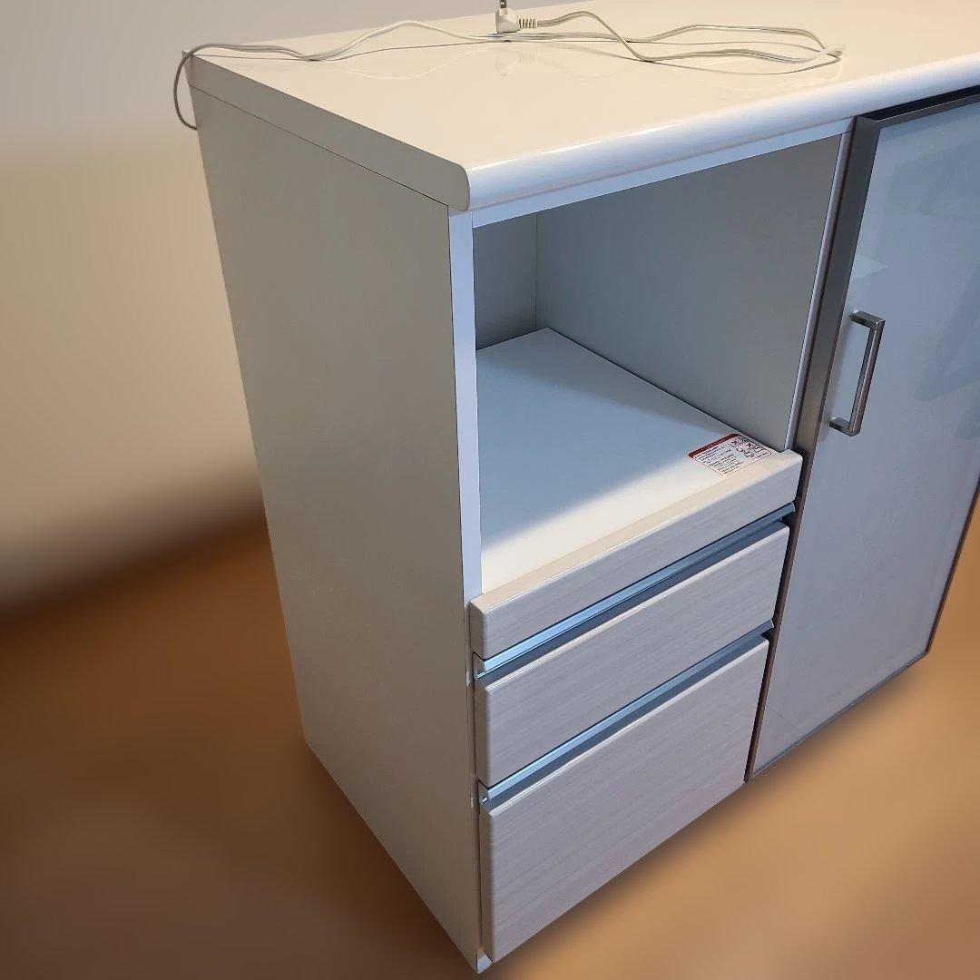 NITORI キッチンカウンター Nポスティア90　ホワイト