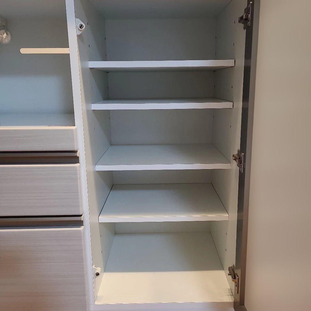 NITORI キッチンカウンター Nポスティア90　ホワイト