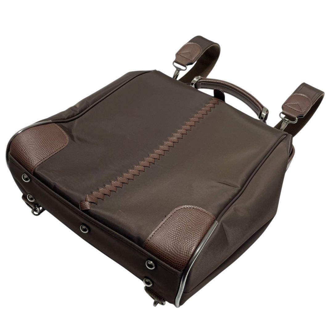 美品 豊岡鞄 YOUTA ダレスリュック 縦型 Airシリーズ 軽量 撥水加工