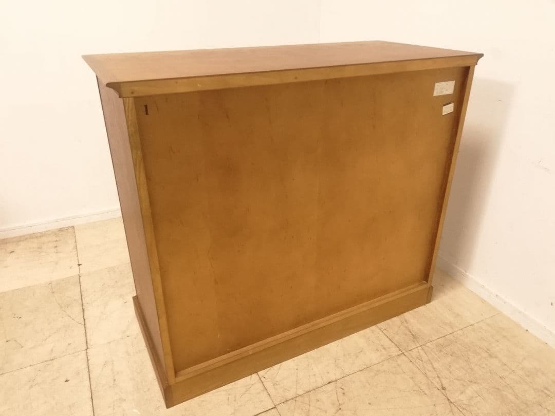 モデルルーム展示品 北海道家具 EZO グレース 高級楢材箪笥 手彫り