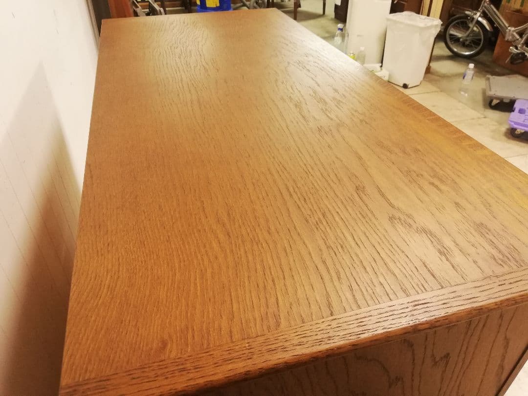 モデルルーム展示品 北海道家具 EZO グレース 高級楢材箪笥 手彫り