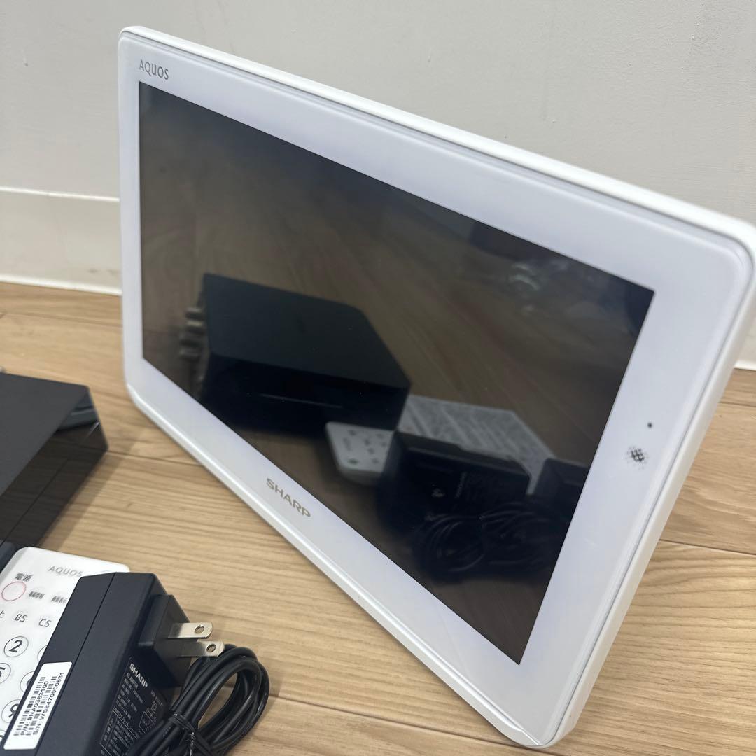SHARP 2T-C12AP-W ポータブルテレビ 2018年製 防水