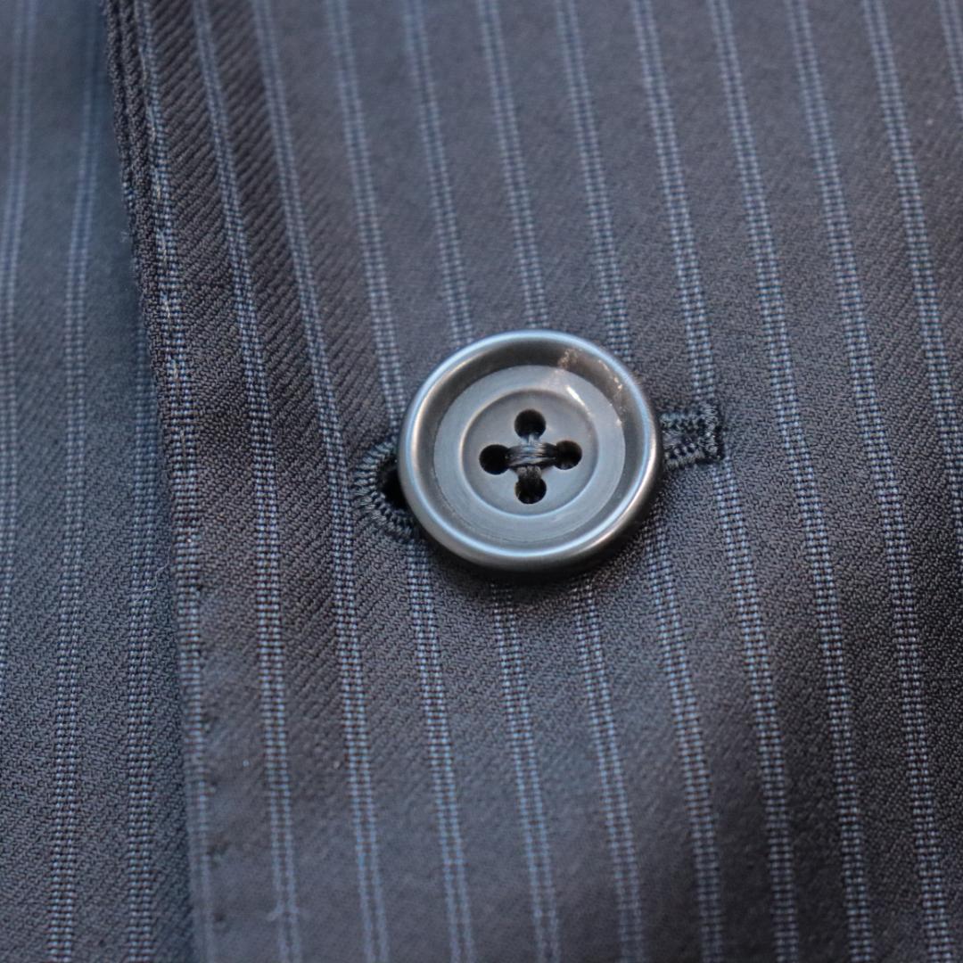 バーバリーロンドン✨セットアップスーツ　ＡＢ６　黒　ストライプ　Burberry