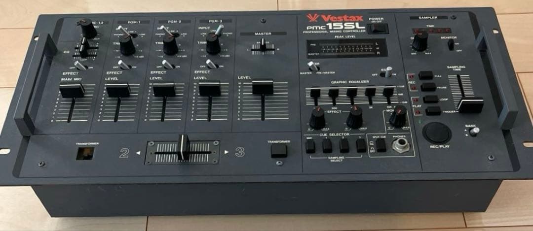 Vestax PMC-15SL DJミキサー　90年代オールドVestax