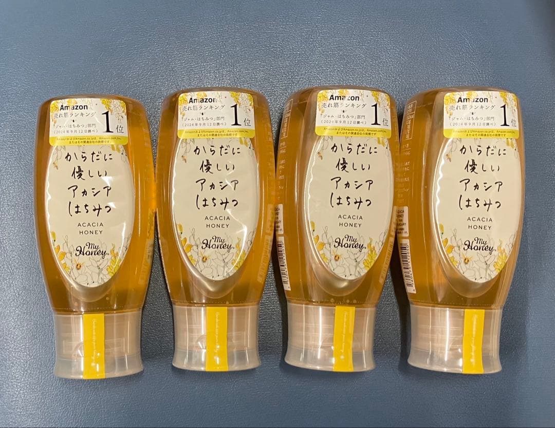 マイハニー　生ハチミツ　チューブタイプ500g×4本　合計2kg