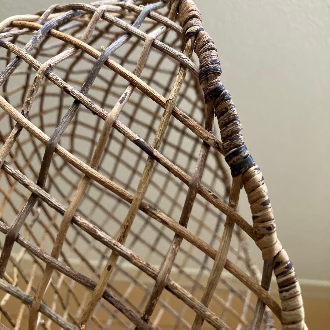 渡部萌さん　あけびかご