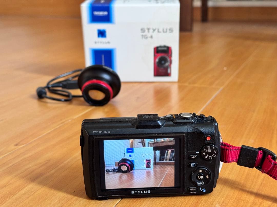 【超格安】オリンパス TG4/LEDガイド/ワイコン（アダプタ付き）セット