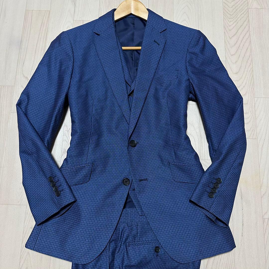 【極美品✨】GARNIER ガルニエ スーツ 激レア旧タグ スリーピース L