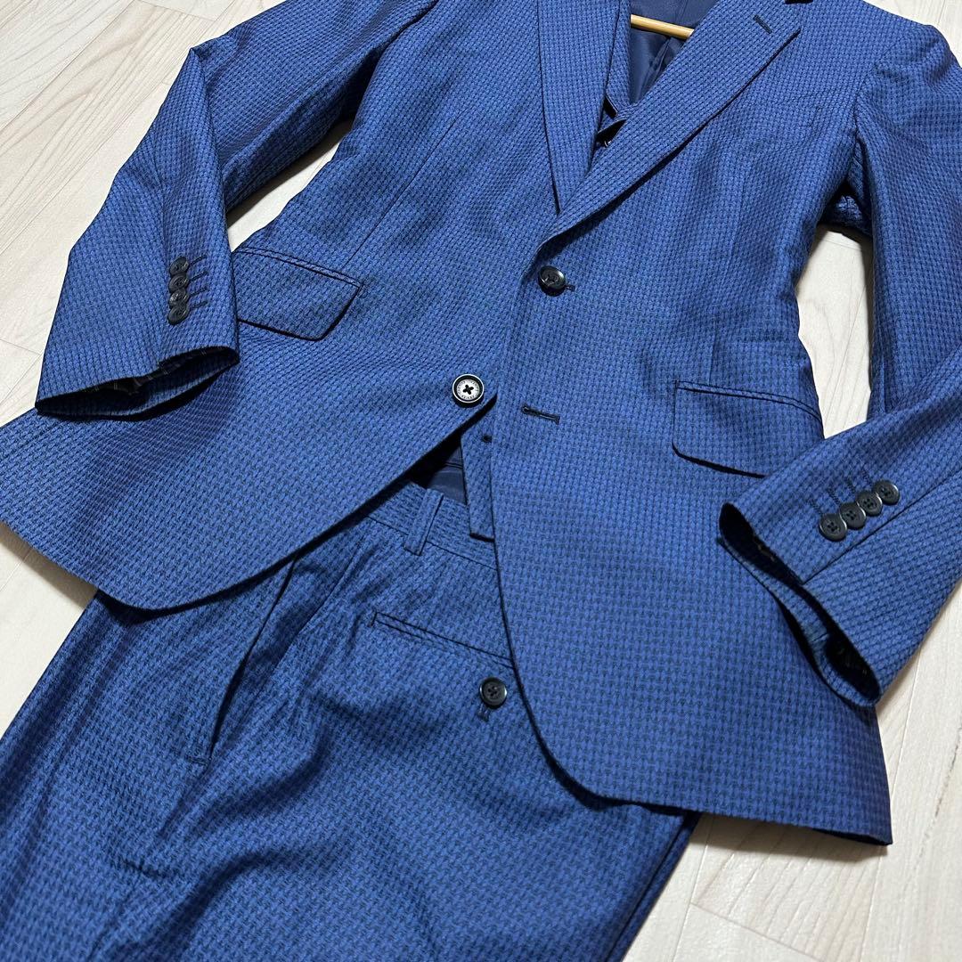 【極美品✨】GARNIER ガルニエ スーツ 激レア旧タグ スリーピース L