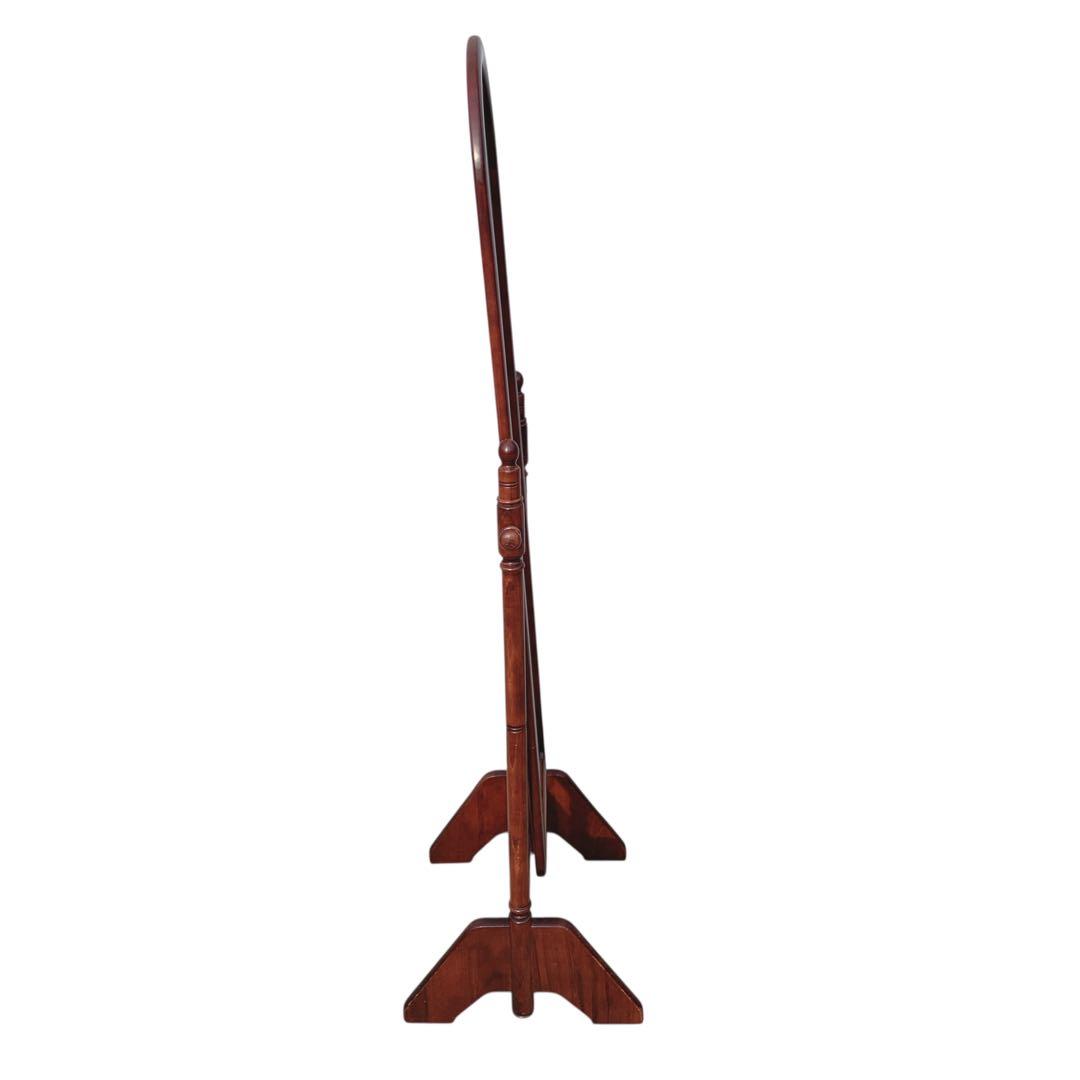 【美品】karimoku カリモク スタンドミラー 150cm ダークブラウン